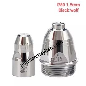 Béc cắt Plasma P80 1.5mm Black Wolf